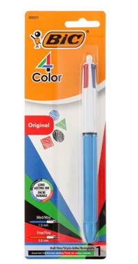 Bic 4 Color Pen