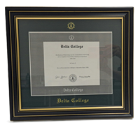 Delta College "Prestige" Diploma Frame