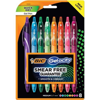 Bic Gel-ocity Pens 8pk