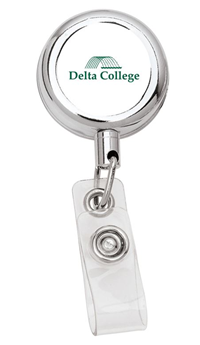 Delta College Retractable Badge Holder