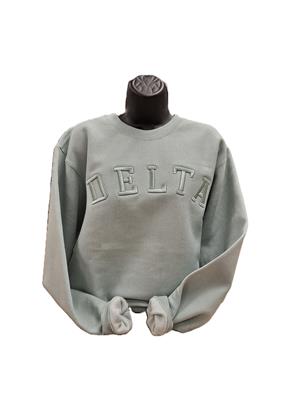 Image of MV Sport Embroidered Delta College Crew - 1 (SKU: 1042757621) Image of MV Sport Embroidered Delta College Crew - 1