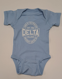 Baby Onesie, Delta Home of the Pioneers