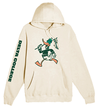 Delta Mascot Adult Unisex Hood in Sand