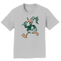 Delta Mascot Grey Youth Tee