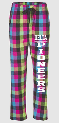 Ladies Flannel Pajama Pants DELTA PIONEE