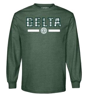 Image of Long Sleeve Tee in Plaid - 1 (SKU: 104425002) Image of Long Sleeve Tee in Plaid - 1