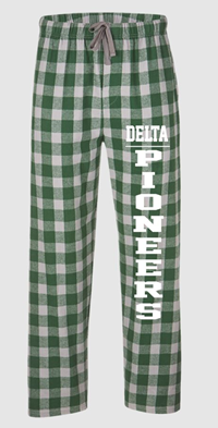 Mens Flannel Pajama Pants DELTA PIONEERS