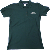 Green Delta College Ladies Polo Shirt