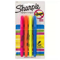 Sharpie Pocket Highlighters 4pk