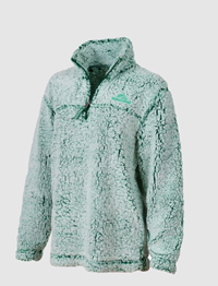 Sherpa 1/4 Zip in Hunter with Delta Wate